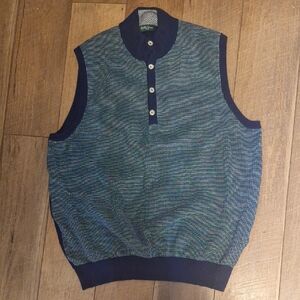 Bobby Jones Men's Pullover Cashmere Sweater Vest Size L
